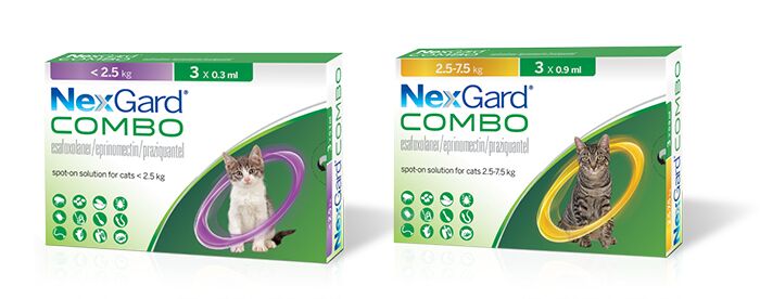 NexGard® COMBO Spot-On Solution for Cats - Image 2